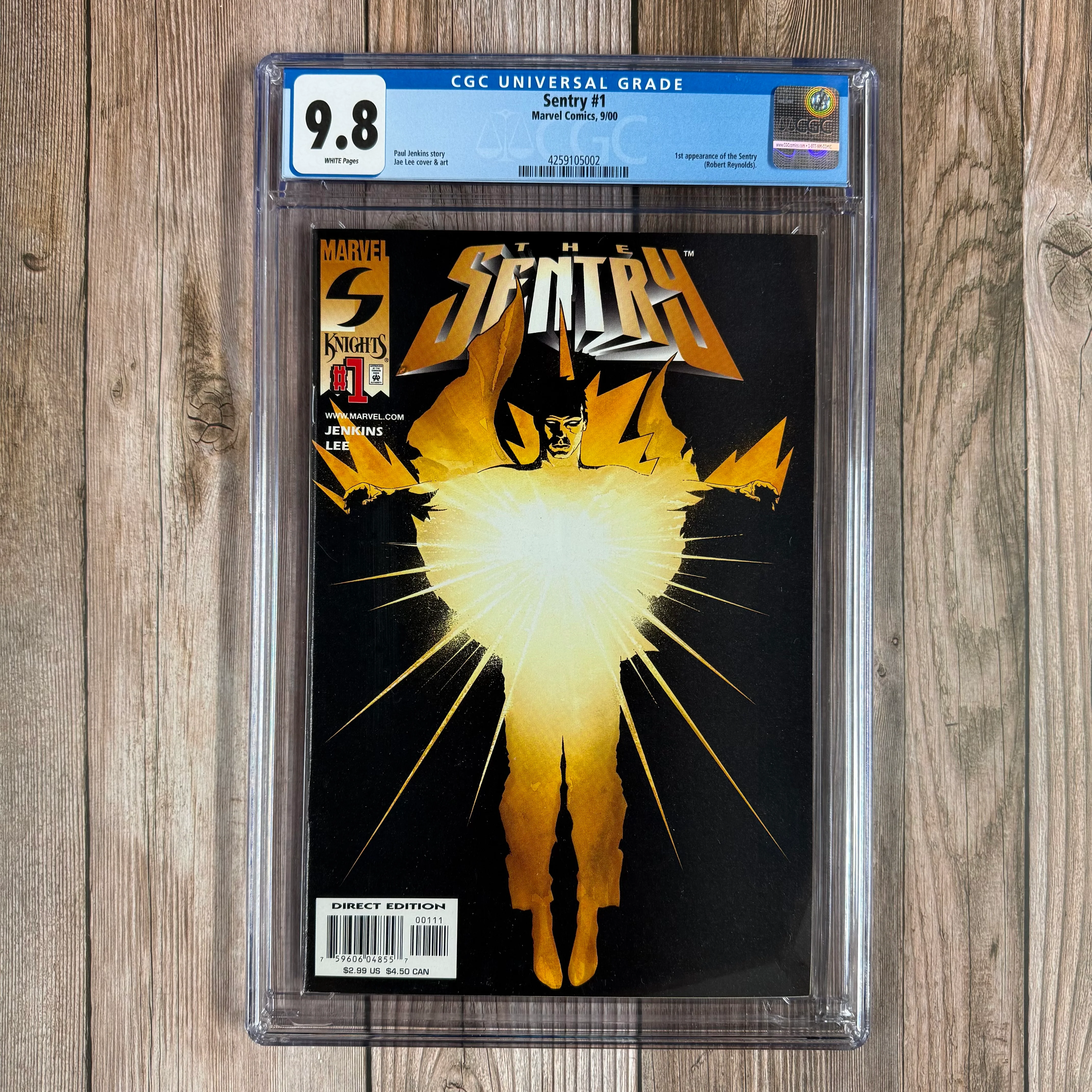The Sentry #1 CGC 9.8 WP 1st appearance of the Sentry and The Void