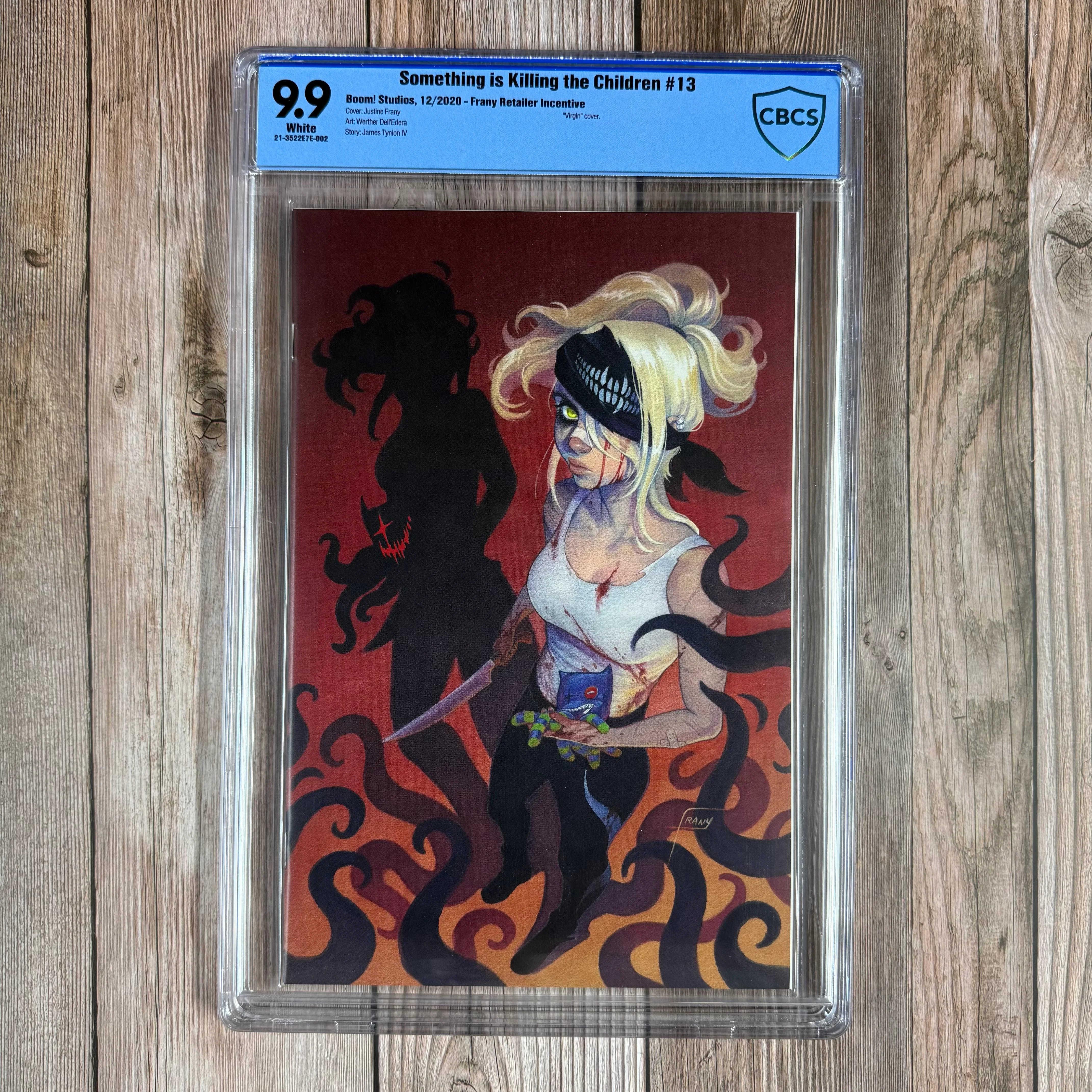 Something Is Killing the Children #13 CBCS 9.9 WP 1st appearance of Maxine Slaughter; 1:25 Frany "Virgin" Variant