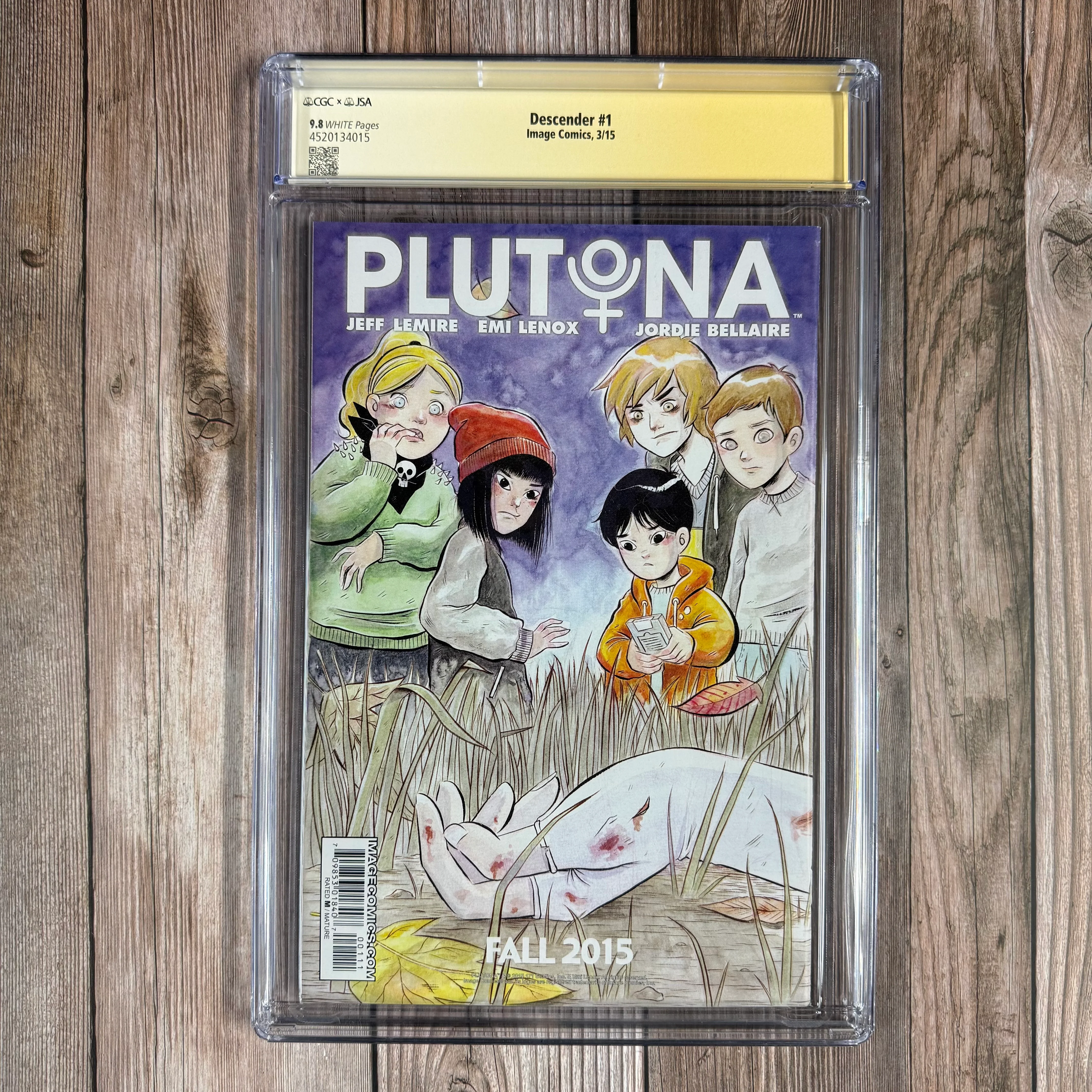 Descender #1 CGC 9.8 WP CGC Authenticated Autograph of Dustin Nguyen (cert:4015) - Image 2