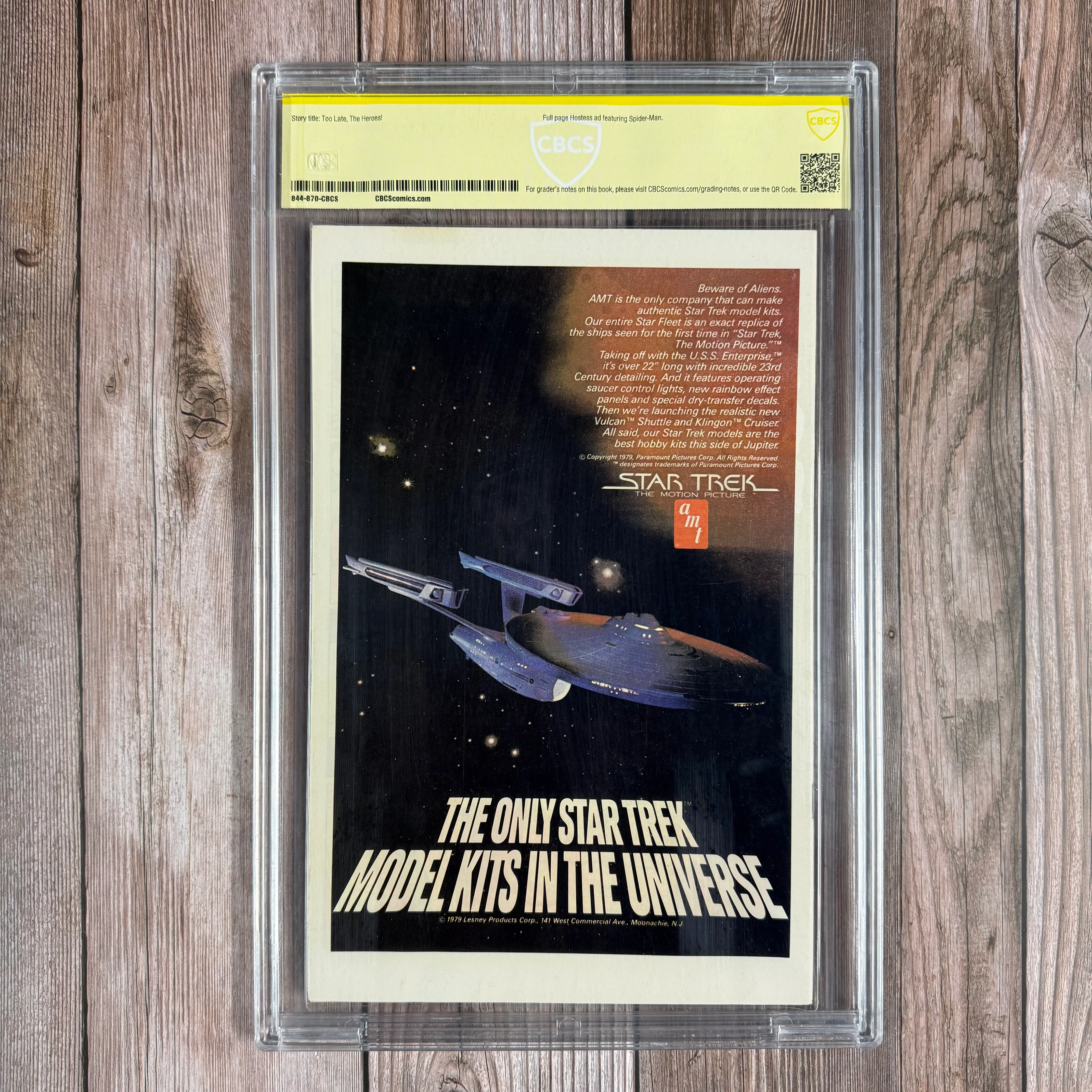X-Men #134 CBCS 9.8 WP Witnessed Signature by Chris Claremont Jean Grey Becomes Dark Phoenix - Image 2